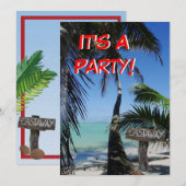 Castaway Party 2 Kaart (Voorkant / Achterkant)