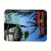 Castaway Party 2 Save-the-Date Magneet (Horizontaal)