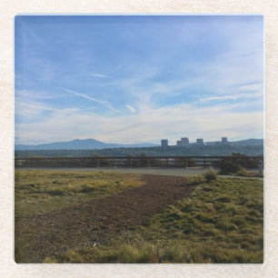 Castaways Park, Newport Beach, Californië Glazen Onderzetter