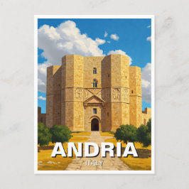 Castel del Monte Andria Italië Reizen Briefkaart