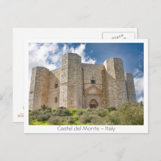 Castel del Monte Briefkaart (Voorkant / Achterkant)