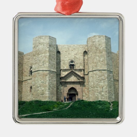 Castel del Monte Metalen Ornament (Voorkant)