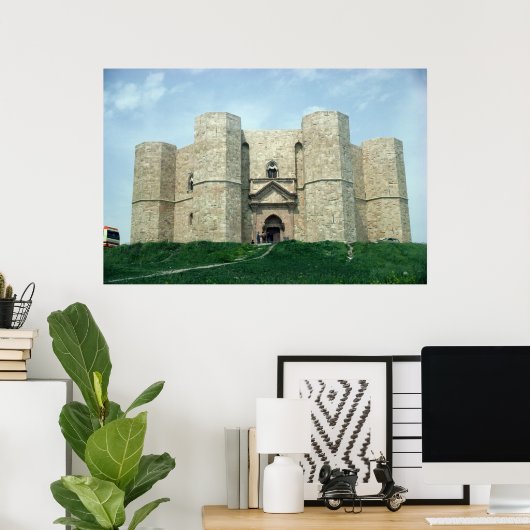 Castel del Monte Poster (Thuiskantoor)