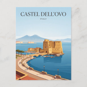 Castel dell'Ovo Italië Briefkaart