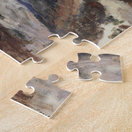 Castel Dolce Monet Fine Art Legpuzzel (Zijkant)