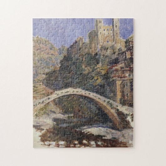 Castel Dolce Monet Fine Art Legpuzzel (Verticaal)
