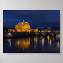 Castel Sant Angelo bij nacht