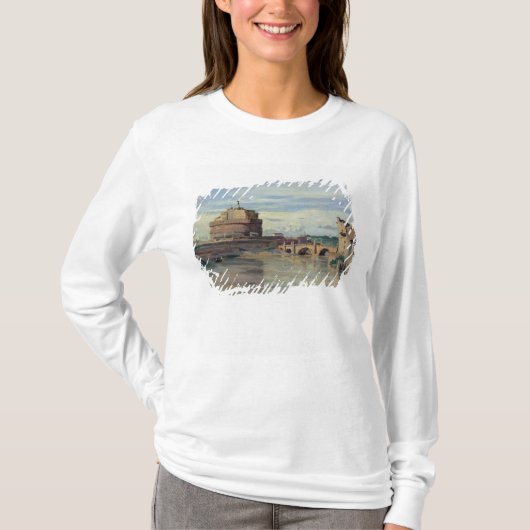 Castel Sant' Angelo en de Tiber, Rome T-shirt (Voorkant)
