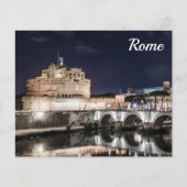 Castel Sant Angelo 's nachts in Rome (Voorkant)