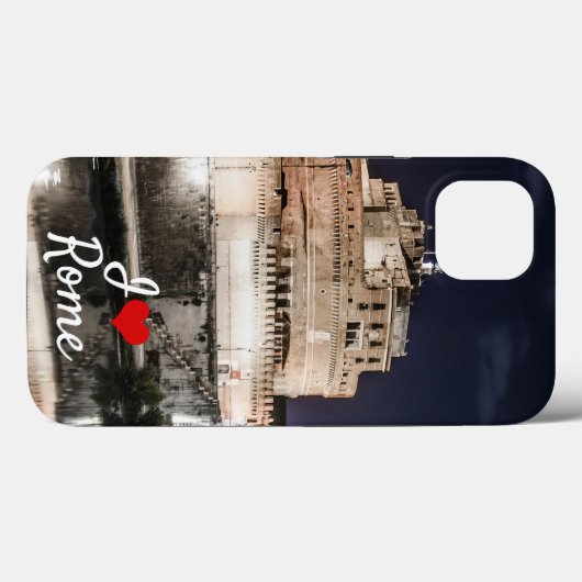 Castel Sant Angelo 's nachts in Rome Case-Mate iPhone Case (Achterkant (horizontaal))