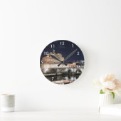 Castel Sant Angelo 's nachts in Rome Ronde Klok (Huis)