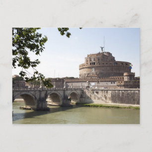 Castel Sant'Angelo ligt vlakbij het vaticaan, 4 Briefkaart
