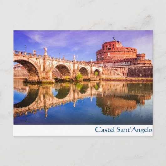 Castel Sant'Angelo, Rome Briefkaart (Voorkant)