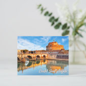 Castel Sant'Angelo, Rome, Italië Briefkaart (Staand voorkant)