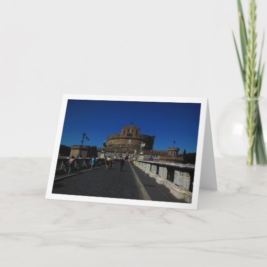Castel Sant'Angelo, Rome, Italië Kaart (Voorkant)