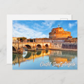 Castel Sant'Angelo, Rome, Italy Briefkaart (Voorkant / Achterkant)