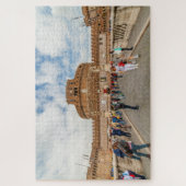 Castel Sant'Angelo vanaf de brug, Rome, Italië Legpuzzel (Verticaal)