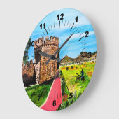 Castell de Benisanó Painting by Alfred Fox Grote Klok (Hoek)