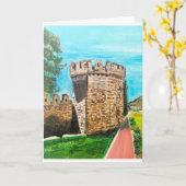 Castell de Benisanó schilderij van Alfred Fox Kaart (Gele Bloem)