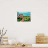 Castell de Benisanó Schilderij van Alfred Fox Poster (Keuken)