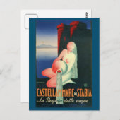 Castellammare di Stabia Napels  Briefkaart (Voorkant / Achterkant)