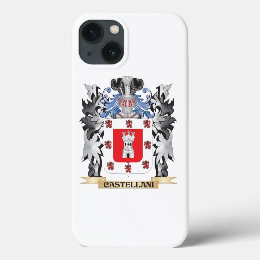 Castellani Wapen - Familiewapen Case-Mate iPhone Case (Achterkant)