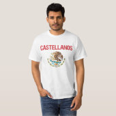 Castellanos Surname T-shirt (Voorkant volledig)