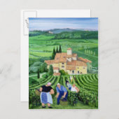 Castellina-in-Chianti Briefkaart (Voorkant / Achterkant)