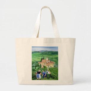 Castellina-in-Chianti Grote Tote Bag