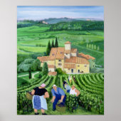 Castellina-in-Chianti Poster (Voorkant)