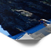 Castello Aragonese, Ischia Ponte, Italië Poster (Hoek)
