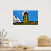Castello di Malgrate Rapunzel Tower, Poster Print (Keuken)