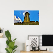 Castello di Malgrate Rapunzel Tower, Poster Print (Thuiskantoor)