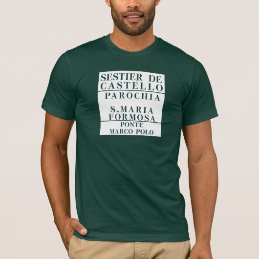 Castello-Formosa-Marco Polo, Venetië, Street T-shirt (Voorkant)