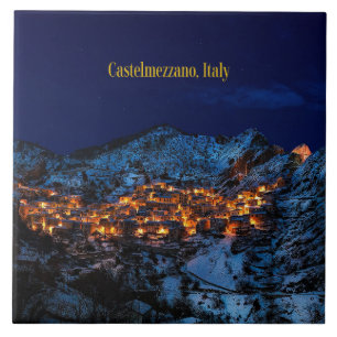 Castelmezzano, Italië Tegeltje