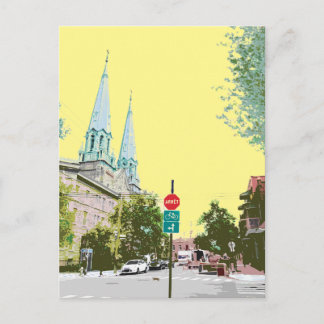 Castelnau straat / Rue de Castelnau Briefkaart