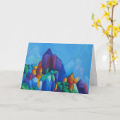 Castelnaud-la-Chapelle - Frankrijk Schilderen Kaart (Gele Bloem)