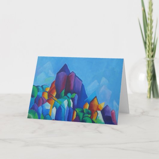 Castelnaud-la-Chapelle - Frankrijk Schilderen Kaart (Voorkant)