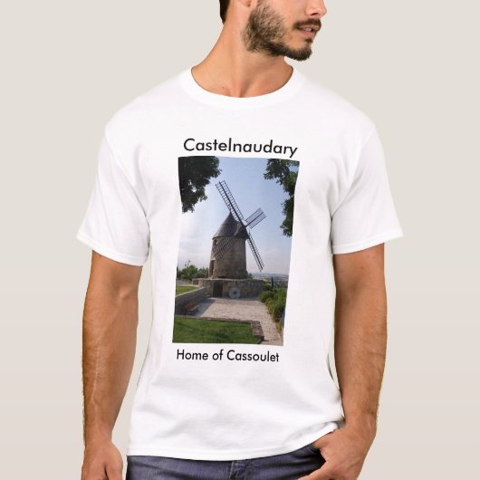 Castelnaudary, Home of Cassoulet T-shirt (Voorkant)