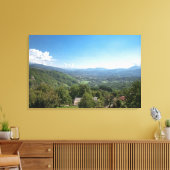 Castelnuovo di Garfagnana, Toscane, Italië - Canvas Afdruk (Insitu (Woonkamer))