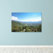 Castelnuovo di Garfagnana, Toscane, Italië - Canvas Afdruk (Insitu (Houten vloer))