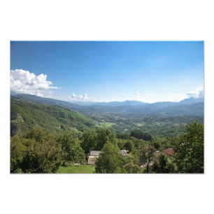 Castelnuovo di Garfagnana, Toscane, Italië - Foto Afdruk