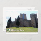 Castelo de Guimarães, Portugal Briefkaart (Voorkant / Achterkant)
