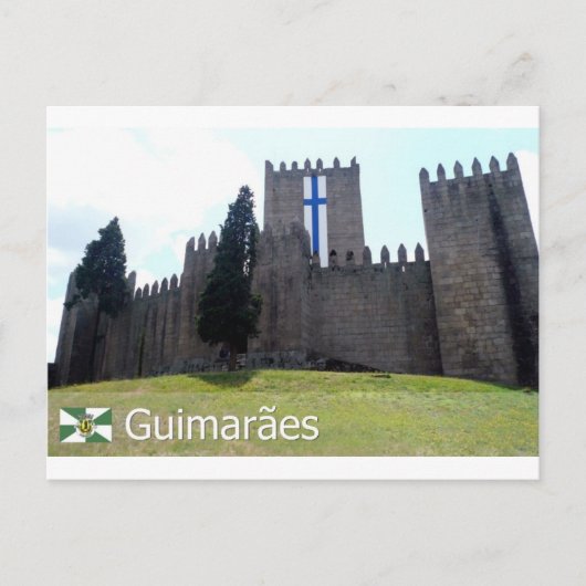 Castelo de Guimarães, Portugal Briefkaart (Voorkant)
