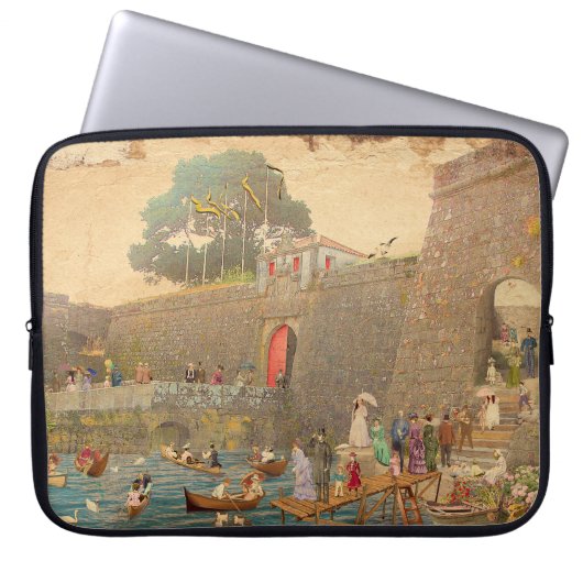 Castelo de São Thiago Laptop Sleeve (Voorkant)