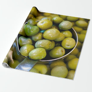 Castelvetrano zoete groene olijven cadeaupapier