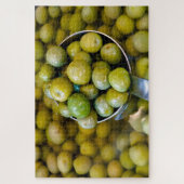 Castelvetrano zoete groene olijven legpuzzel (Verticaal)