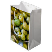 Castelvetrano zoete groene olijven medium cadeauzakje (Voorkant Gekanteld)