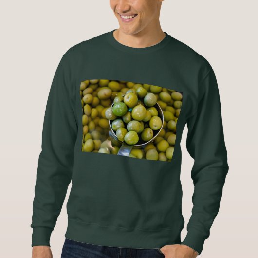 Castelvetrano zoete groene olijven trui (Voorkant)