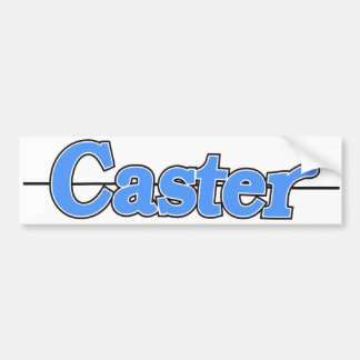 Caster Sticker Blue